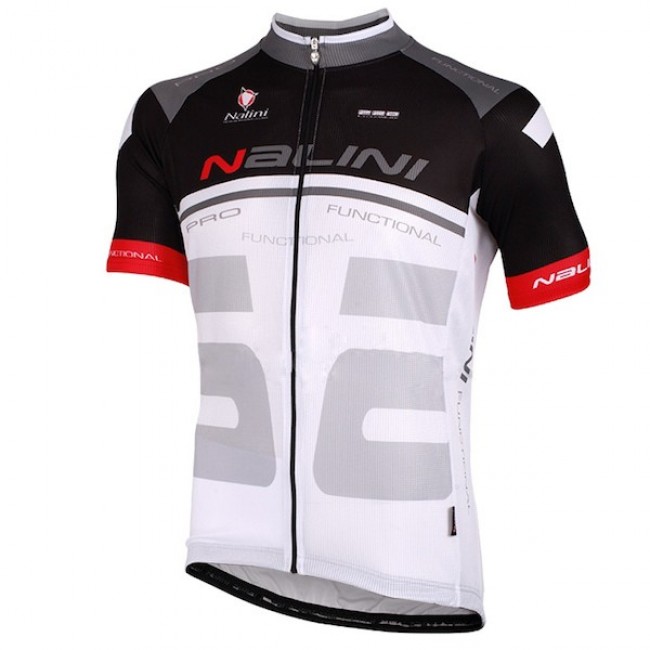 2015 Nalini Bao zwart-wit Fietsshirt Korte Mouwen 2040 2015 Nalini Bao zwart-wit Fietsshirt Korte Mouwen 2040