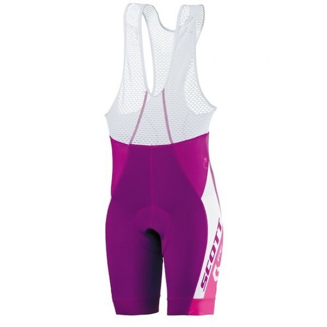 2015 Scott wit-Violet Dames Bib Fietsbroek Korte 3521 2015 Scott wit-Violet Dames Bib Fietsbroek Korte 3521
