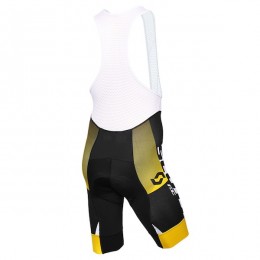 2015 Proteam Scott zwart-geel Bib Fietsbroek Korte 2251 2015 Proteam Scott zwart-geel Bib Fietsbroek Korte 2251