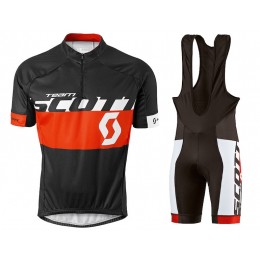 2015 Proteam Scott wit-zwart-rood Fietskleding Set Fietsshirt Korte Mouwen+Fietsbroek Bib Korte 2241 2015 Proteam Scott wit-zwart-rood Fietskleding Set Fietsshirt Korte Mouwen+Fietsbroek Bib Korte 2241