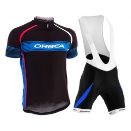 2015 Orbea zwart-blauw Fietskleding Set Fietsshirt Korte Mouwen+Fietsbroek Bib Korte 2197 2015 Orbea zwart-blauw Fietskleding Set Fietsshirt Korte Mouwen+Fietsbroek Bib Korte 2197