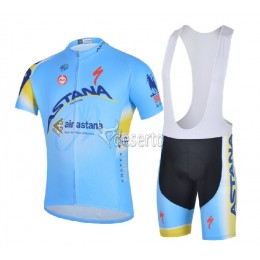 Astana Pro Team Fietspakken Fietsshirt Korte+Korte koersbroeken Bib 2014 812 Astana Pro Team Fietspakken Fietsshirt Korte+Korte koersbroeken Bib 2014 812