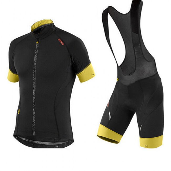 2015 MAVIC Fietskleding Fietsshirt Korte+Korte Fietsbroeken Bib Zwart geel 2403 2015 MAVIC Fietskleding Fietsshirt Korte+Korte Fietsbroeken Bib Zwart geel 2403