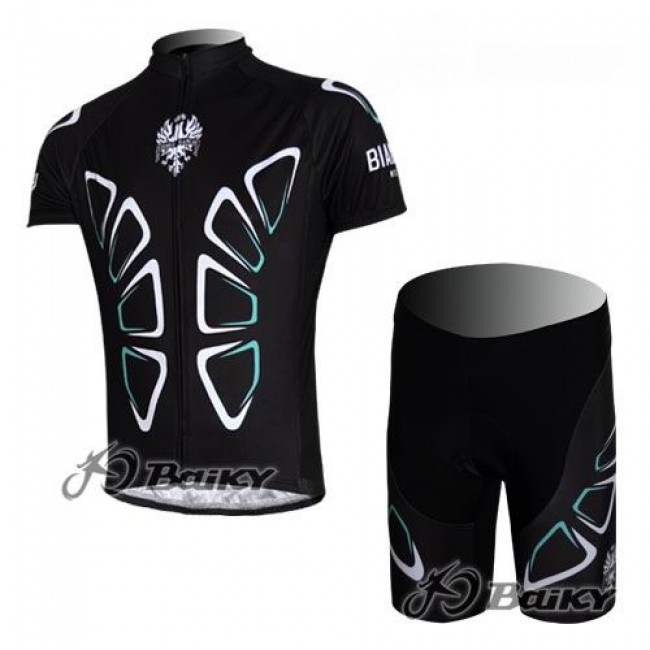 Bianchi Pro Team Fietsshirt Korte mouw Korte fietsbroeken met zeem Kits zwart 4044 Bianchi Pro Team Fietsshirt Korte mouw Korte fietsbroeken met zeem Kits zwart 4044