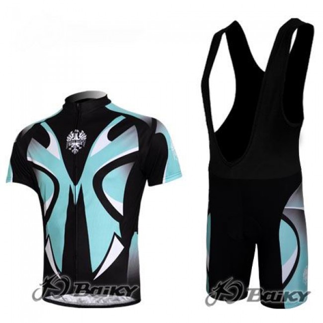 Bianchi Pro Team Fietsshirt Korte mouw Korte fietsbroeken Bib met zeem Kits zwart blauw 4215 Bianchi Pro Team Fietsshirt Korte mouw Korte fietsbroeken Bib met zeem Kits zwart blauw 4215