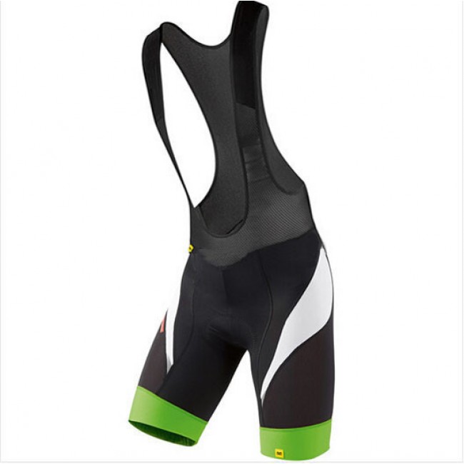 2015 MAVIC Korte Fietsbroeken Bib Zwart groen 2408 2015 MAVIC Korte Fietsbroeken Bib Zwart groen 2408