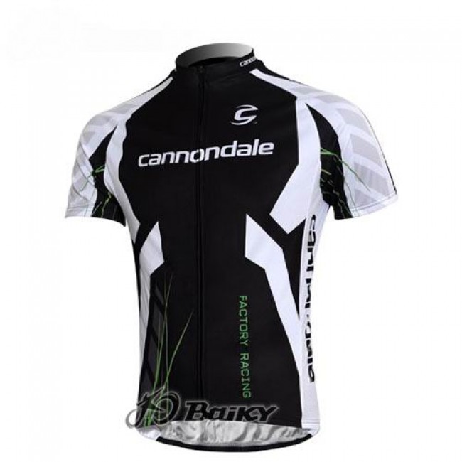 Cannondale Pro Team Fietsshirt Korte mouw zwart wit 3881 Cannondale Pro Team Fietsshirt Korte mouw zwart wit 3881