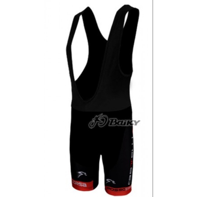 Castelli Pro Team Korte fietsbroeken Bib met zeem rood 4539 Castelli Pro Team Korte fietsbroeken Bib met zeem rood 4539