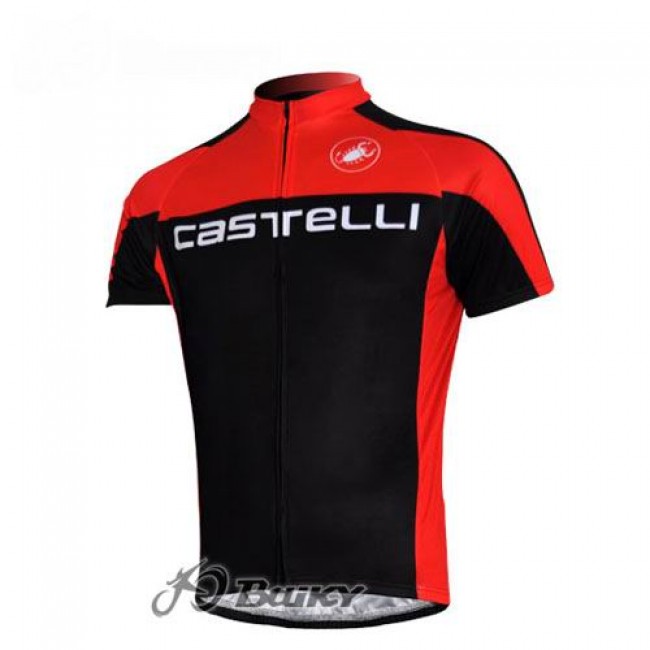 Castelli Pro Team Fietsshirt Korte mouw rood 3882 Castelli Pro Team Fietsshirt Korte mouw rood 3882
