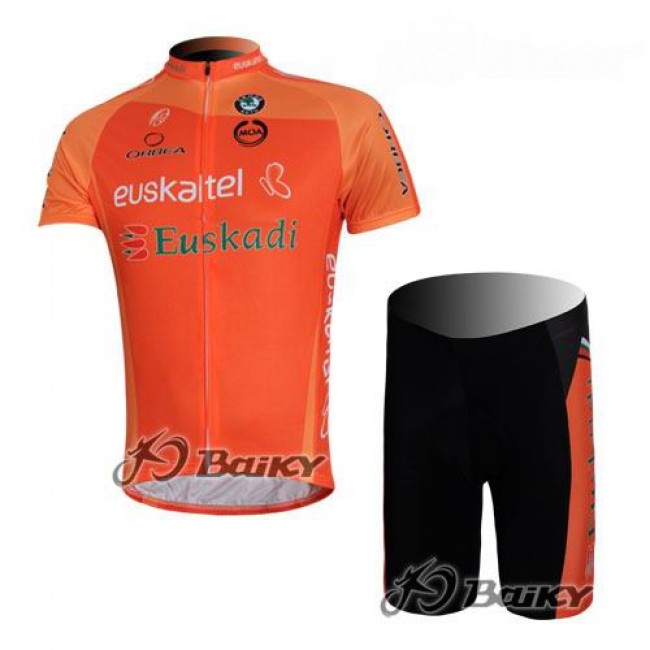 Euskaltel-Euskadi Pro Team Fietsshirt Korte mouw Korte fietsbroeken met zeem Kits roze 143 Euskaltel-Euskadi Pro Team Fietsshirt Korte mouw Korte fietsbroeken met zeem Kits roze 143