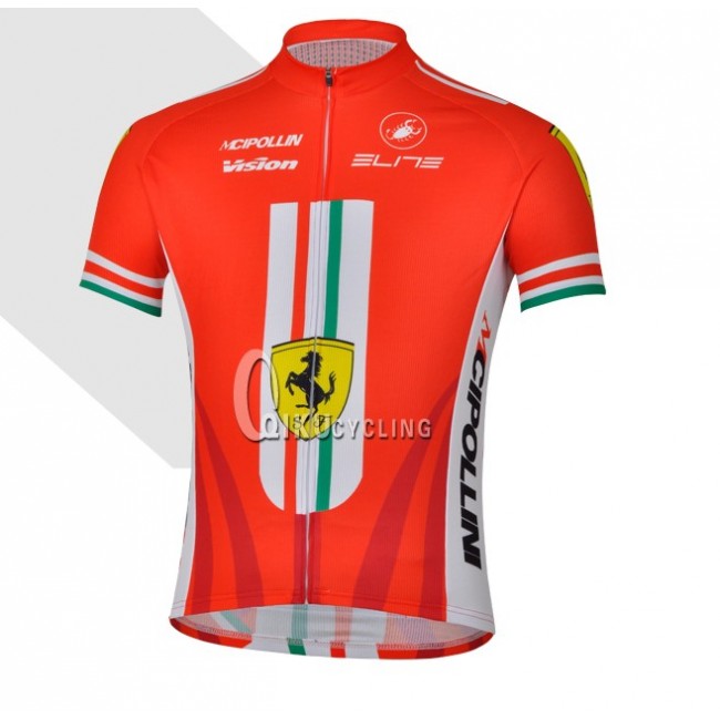 Ferrari Team castelli Cipollini Fietsshirt Korte mouw 3900 Ferrari Team castelli Cipollini Fietsshirt Korte mouw 3900