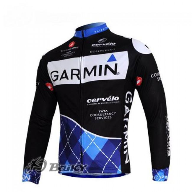 Garmin Cervelo Pro Team Fietsshirt lange mouw zwart 4468 Garmin Cervelo Pro Team Fietsshirt lange mouw zwart 4468