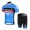2013 Garmin Sharp Barracuda Cervelo Fietsshirt Korte mouw+Korte fietsbroeken met zeem Kits blauw 4004