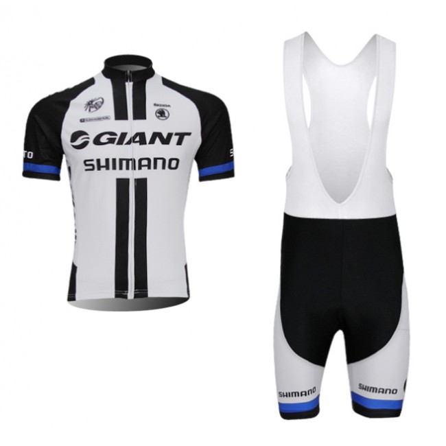 Giant 2014 Fietspakken Fietsshirt Korte+Korte koersbroeken Bib wit Black 1021 Giant 2014 Fietspakken Fietsshirt Korte+Korte koersbroeken Bib wit Black 1021