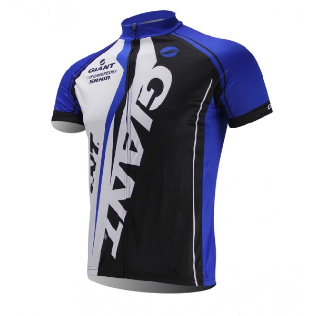 Giant 2014 Fietsshirt Korte mouw Blue Black 1025 Giant 2014 Fietsshirt Korte mouw Blue Black 1025