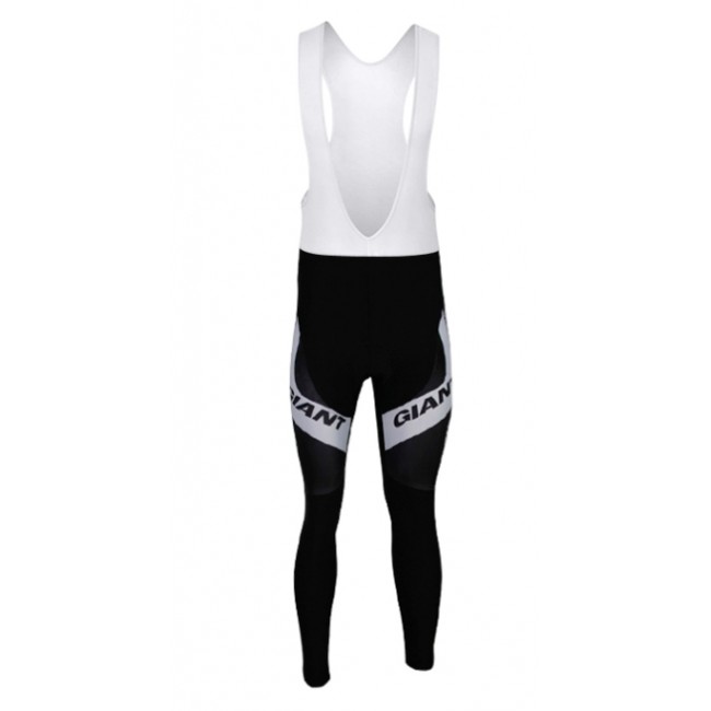 Giant lange fietsbroeken Bib met zeem Black wit 1029 Giant lange fietsbroeken Bib met zeem Black wit 1029