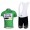 HTC-Highroad Pro Team Fietsshirt Korte mouw Korte fietsbroeken Bib met zeem Kits groen 4260