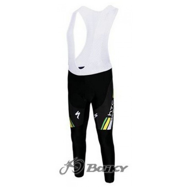 HTC-Highroad Pro Team lange fietsbroeken Bib met zeem wit zwart 4705 HTC-Highroad Pro Team lange fietsbroeken Bib met zeem wit zwart 4705