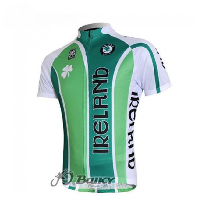Ierland Pro Team Fietsshirt Korte mouw groen 255 Ierland Pro Team Fietsshirt Korte mouw groen 255