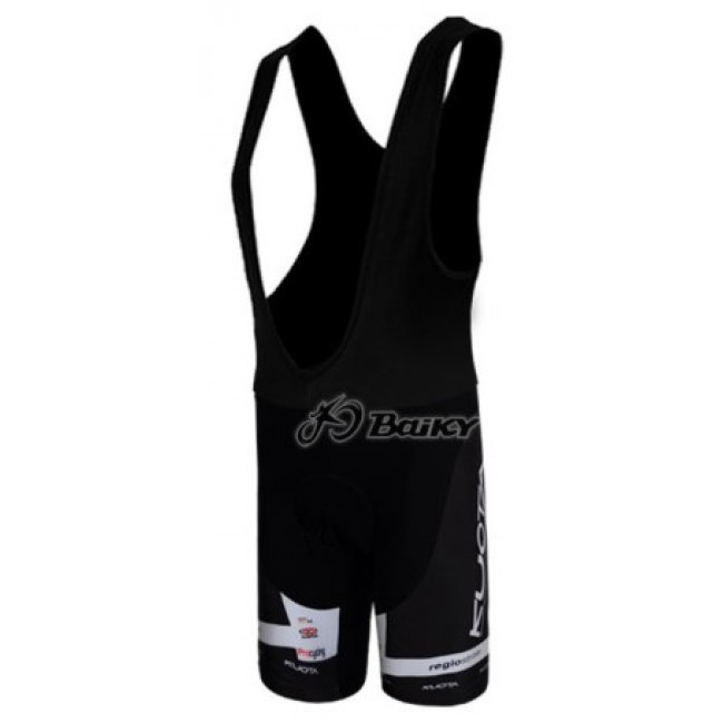 Kuota Indeland Pro Team Korte fietsbroeken Bib met zeem zwart wit 4558 Kuota Indeland Pro Team Korte fietsbroeken Bib met zeem zwart wit 4558