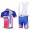 Lampre ISD Fietspakken Fietsshirt Korte+Korte koersbroeken Bib wit blauw roze 4255