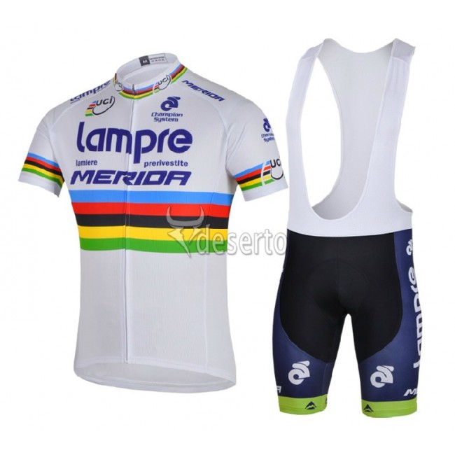 Lampre Merida 2014 Fietspakken Fietsshirt Korte+Korte koersbroeken Bib wit 1290 Lampre Merida 2014 Fietspakken Fietsshirt Korte+Korte koersbroeken Bib wit 1290