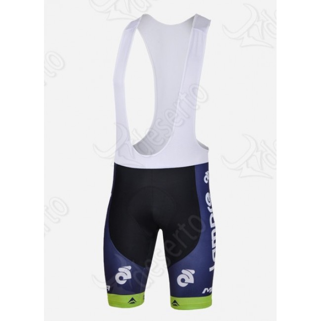 Lampre Merida 2014 Korte fietsbroeken Bib met zeem Blue 1277 Lampre Merida 2014 Korte fietsbroeken Bib met zeem Blue 1277
