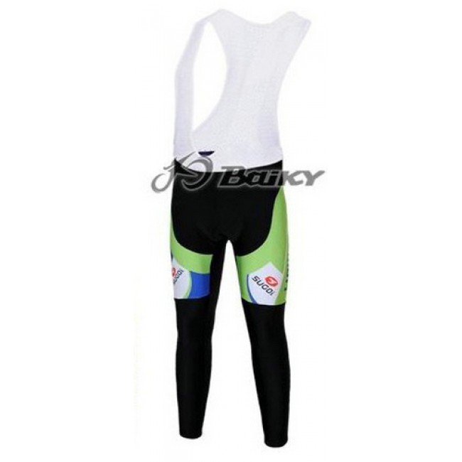 Liquigas Cannondale Pro Team lange fietsbroeken Bib met zeem groen wit zwart 305 Liquigas Cannondale Pro Team lange fietsbroeken Bib met zeem groen wit zwart 305
