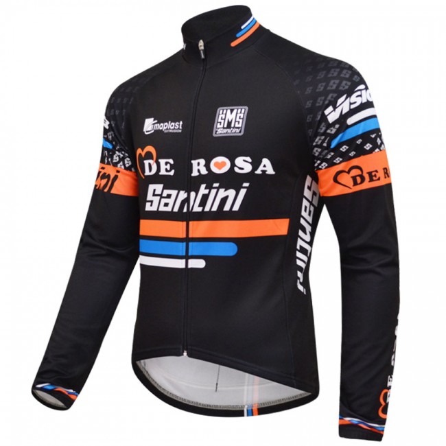 2015 De Rosa Santini Maillot de Cyclisme Manches Longues 2134 2015 De Rosa Santini Maillot de Cyclisme Manches Longues 2134