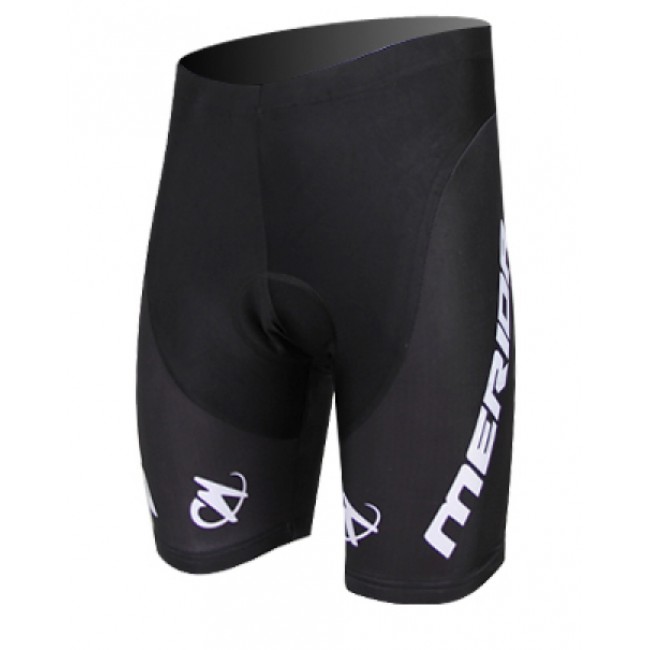 Merida 2014 Korte fietsbroeken met zeem Black wit 1112 Merida 2014 Korte fietsbroeken met zeem Black wit 1112