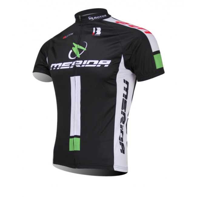 Merida 2014 Fietsshirt Korte mouw Black wit 1116 Merida 2014 Fietsshirt Korte mouw Black wit 1116