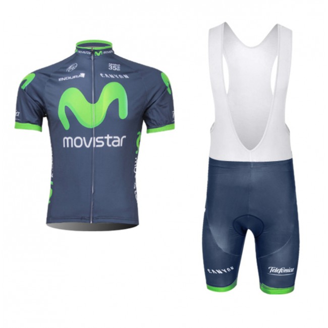 Movistar Team 2014 Fietspakken Fietsshirt Korte+Korte koersbroeken Bib 1125 Movistar Team 2014 Fietspakken Fietsshirt Korte+Korte koersbroeken Bib 1125