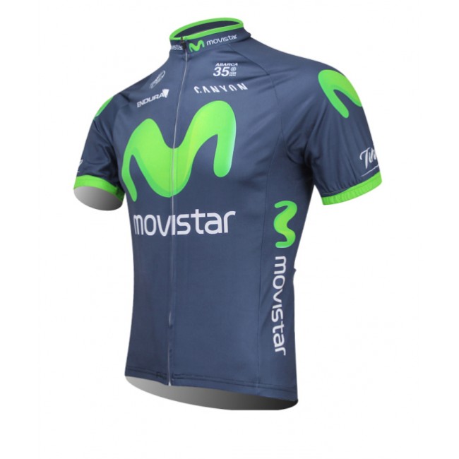 Movistar Team 2014 Fietsshirt Korte mouw 1127 Movistar Team 2014 Fietsshirt Korte mouw 1127