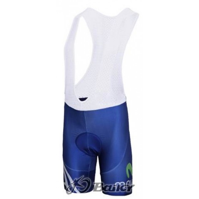 Movistar Team Korte fietsbroeken Bib met zeem blauw 374 Movistar Team Korte fietsbroeken Bib met zeem blauw 374