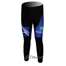 Movistar Team lange fietsbroeken met zeem blauw 376