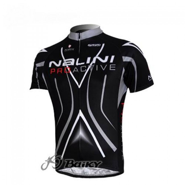 Nalini Pro Team Fietsshirt Korte mouw zwart 391 Nalini Pro Team Fietsshirt Korte mouw zwart 391