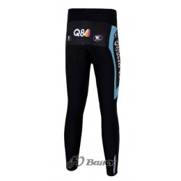 Omega Pharma Quick Step Pro Team lange fietsbroeken met zeem blauw wit 4776