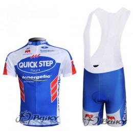 Omega Pharma-Quick Step innergetic Fietspakken Fietsshirt Korte+Korte koersbroeken Bib blauw wit 4288 Omega Pharma-Quick Step innergetic Fietspakken Fietsshirt Korte+Korte koersbroeken Bib blauw wit 4288