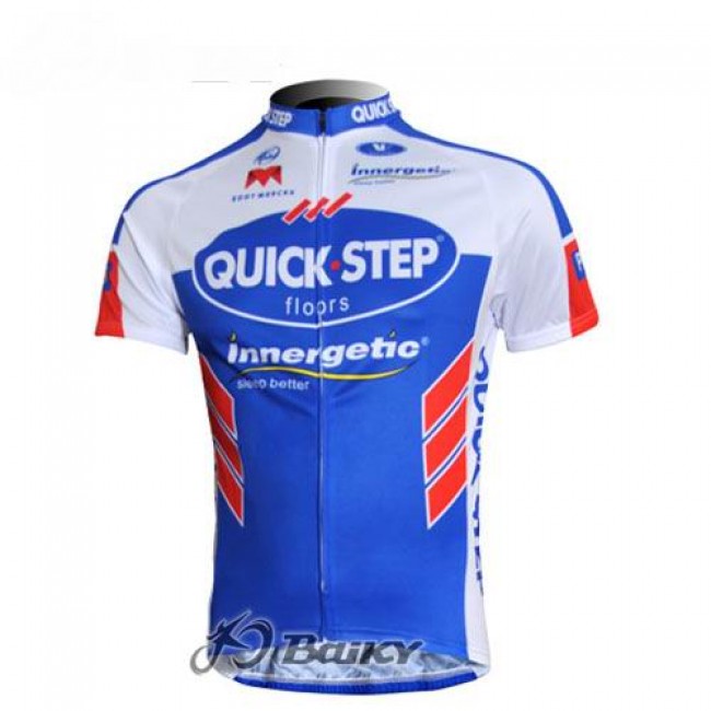 Omega Pharma-Quick Step innergetic Fietsshirt Korte mouw blauw wit 3923 Omega Pharma-Quick Step innergetic Fietsshirt Korte mouw blauw wit 3923