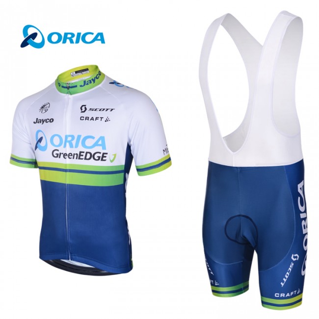 Orica groenEDGE 2014 Fietspakken Fietsshirt Korte+Korte koersbroeken Bib 1159 Orica groenEDGE 2014 Fietspakken Fietsshirt Korte+Korte koersbroeken Bib 1159