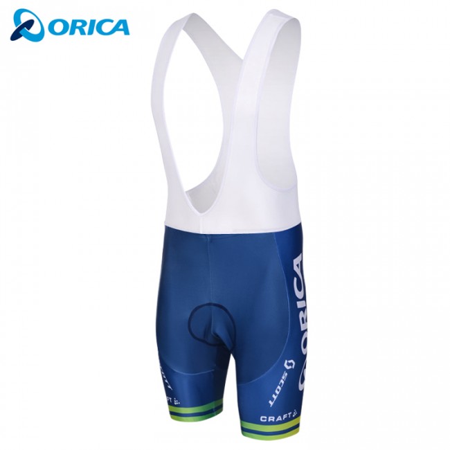 Orica groenEDGE 2014 Korte fietsbroeken Bib met zeem 1162 Orica groenEDGE 2014 Korte fietsbroeken Bib met zeem 1162