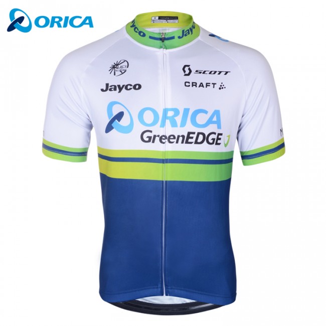 Orica groenEDGE 2014 Fietsshirt Korte mouw 1161 Orica groenEDGE 2014 Fietsshirt Korte mouw 1161
