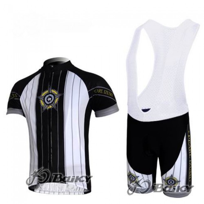 Pearl Izumi Pro Team Fietspakken Fietsshirt Korte+Korte koersbroeken Bib wit zwart 481 Pearl Izumi Pro Team Fietspakken Fietsshirt Korte+Korte koersbroeken Bib wit zwart 481
