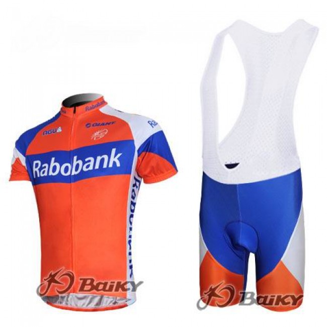 Rabobank Pro Team Fietspakken Fietsshirt Korte+Korte koersbroeken Bib roze blauw 506 Rabobank Pro Team Fietspakken Fietsshirt Korte+Korte koersbroeken Bib roze blauw 506