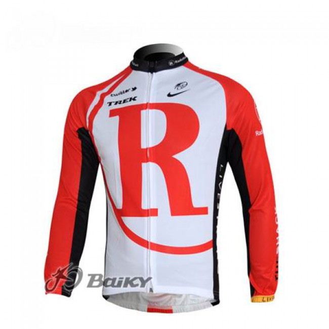 RadioShack Trek Fietsshirt lange mouw rood 4494 RadioShack Trek Fietsshirt lange mouw rood 4494