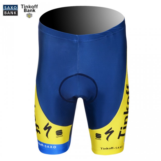 Saxo Bank Tinkoff 2014 Korte fietsbroeken met zeem 1318 Saxo Bank Tinkoff 2014 Korte fietsbroeken met zeem 1318