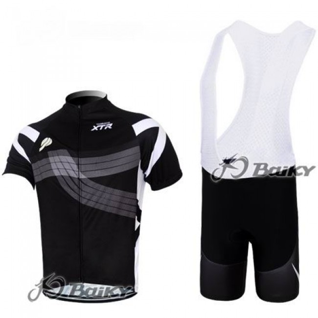 Shimano XTR Fietspakken Fietsshirt Korte+Korte koersbroeken Bib zwart 4306 Shimano XTR Fietspakken Fietsshirt Korte+Korte koersbroeken Bib zwart 4306