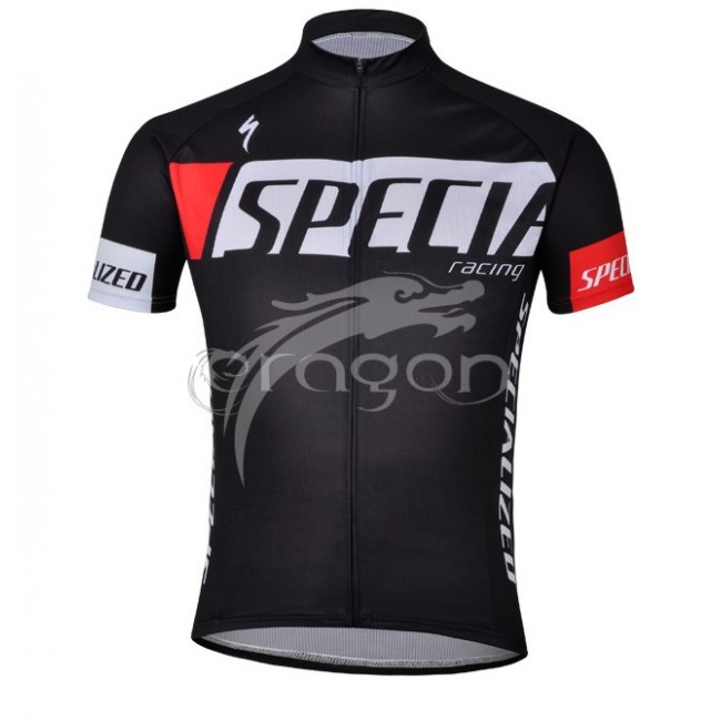 Specialized Racing Fietsshirt Korte mouw zwart 3953 Specialized Racing Fietsshirt Korte mouw zwart 3953