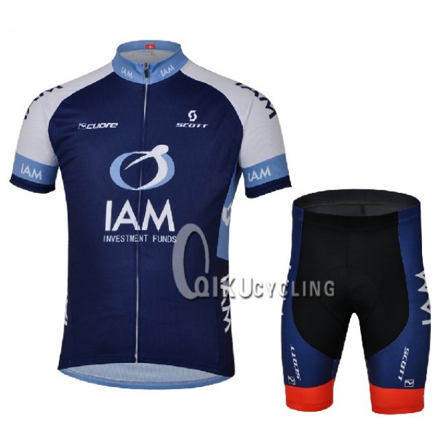Team IAM Fiets Fietskleding Fietsshirt Korte Mouwen+Fietsbroek Korte zeem 1247 Team IAM Fiets Fietskleding Fietsshirt Korte Mouwen+Fietsbroek Korte zeem 1247