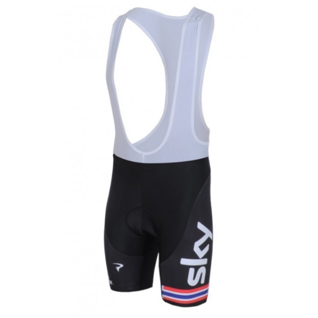 Team Sky Noors kampioen Korte fietsbroeken Bib met zeem zwart rood 775 Team Sky Noors kampioen Korte fietsbroeken Bib met zeem zwart rood 775